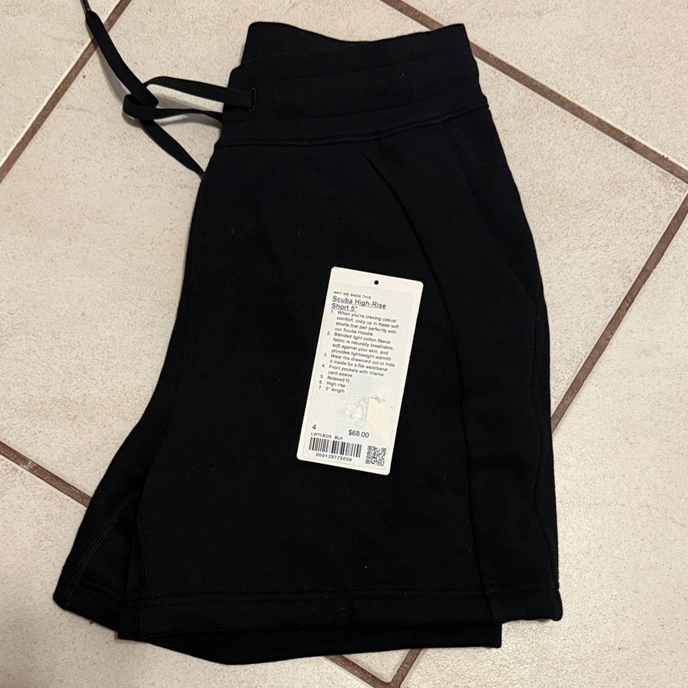 Lululemon Athletica Black Athletic Shorts
